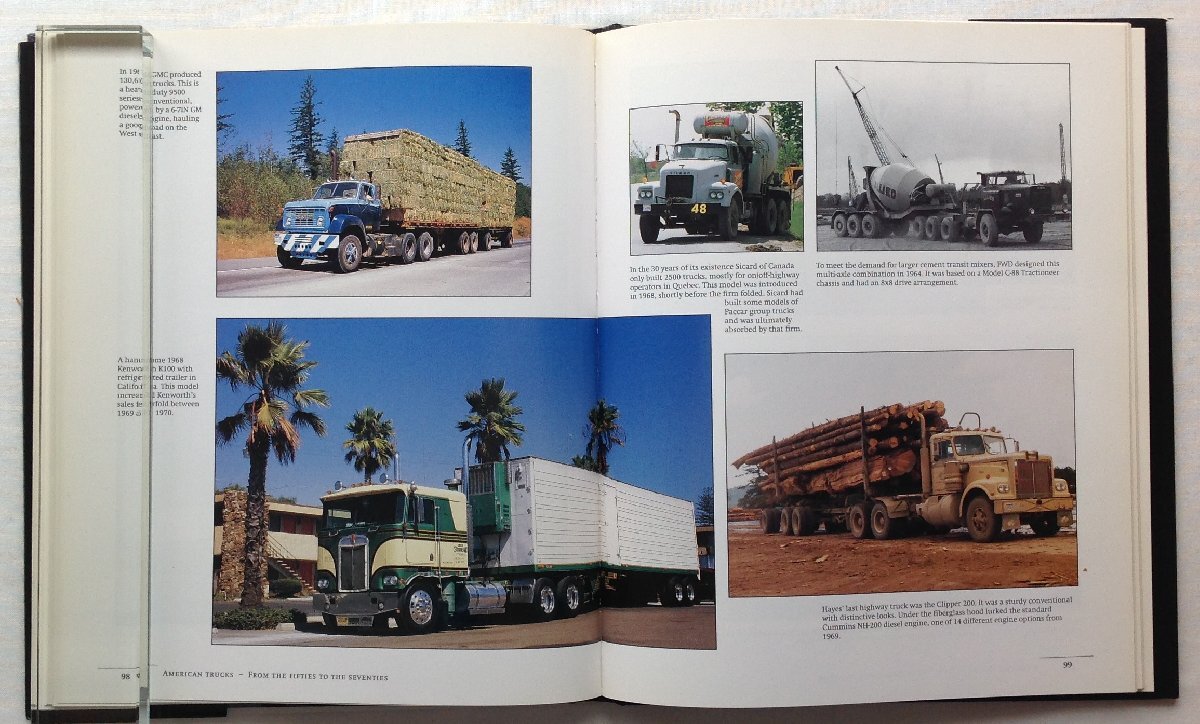 ★[A61020・特価洋書 PICTORIAL HISTORY OF AMERICAN TRUCKS ] アメリカの大型トラック写真集。★の画像5