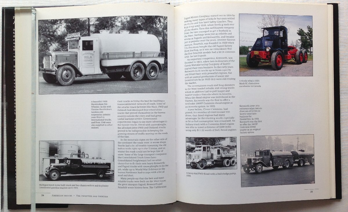 ★[A61020・特価洋書 PICTORIAL HISTORY OF AMERICAN TRUCKS ] アメリカの大型トラック写真集。★_画像8
