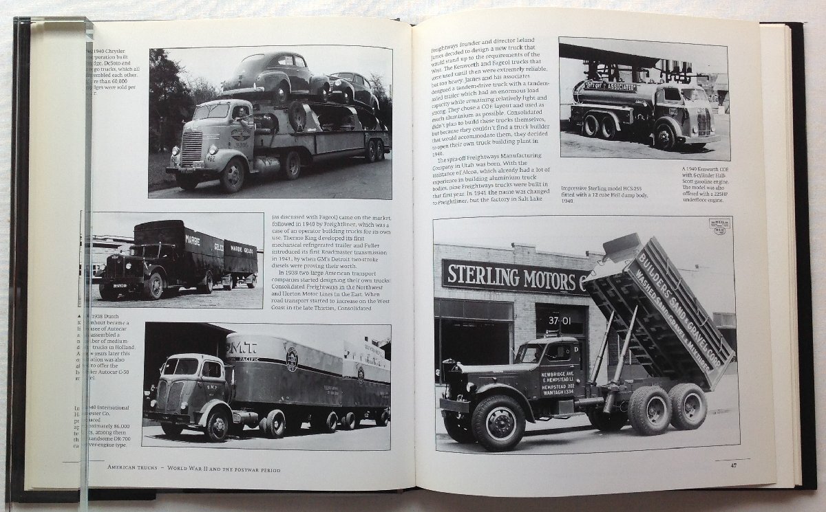 ★[A61020・特価洋書 PICTORIAL HISTORY OF AMERICAN TRUCKS ] アメリカの大型トラック写真集。★_画像9