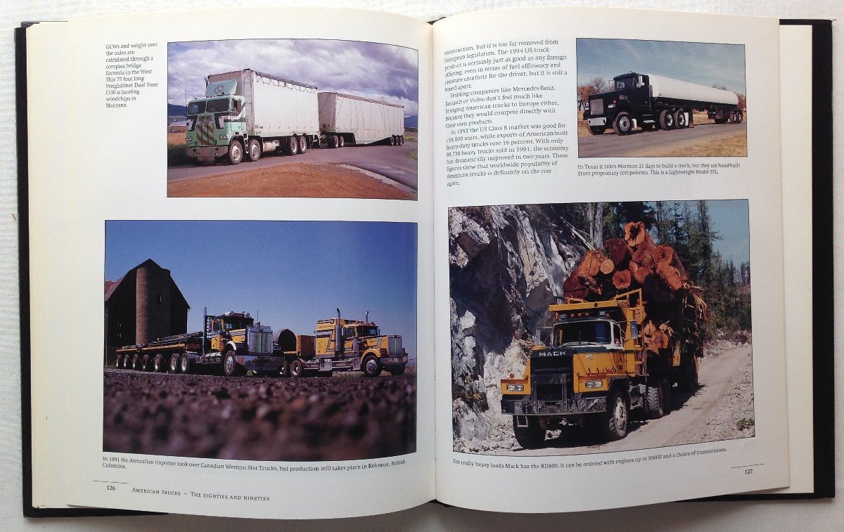 ★[A61020・特価洋書 PICTORIAL HISTORY OF AMERICAN TRUCKS ] アメリカの大型トラック写真集。★_画像6