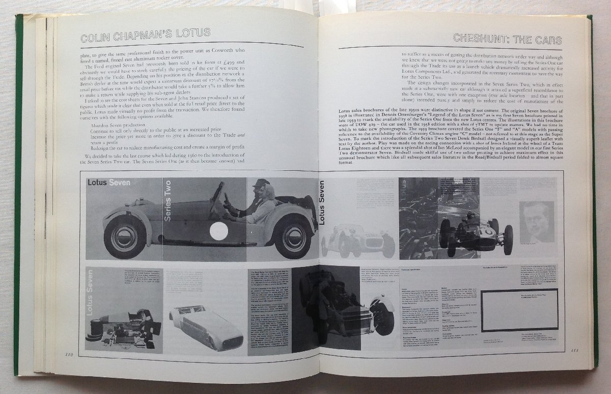 ★[A53069・特価洋書 COLIN CHAPMAN'S LOTUS ] The early years, the Elite and origins of the Elan. ★の画像5