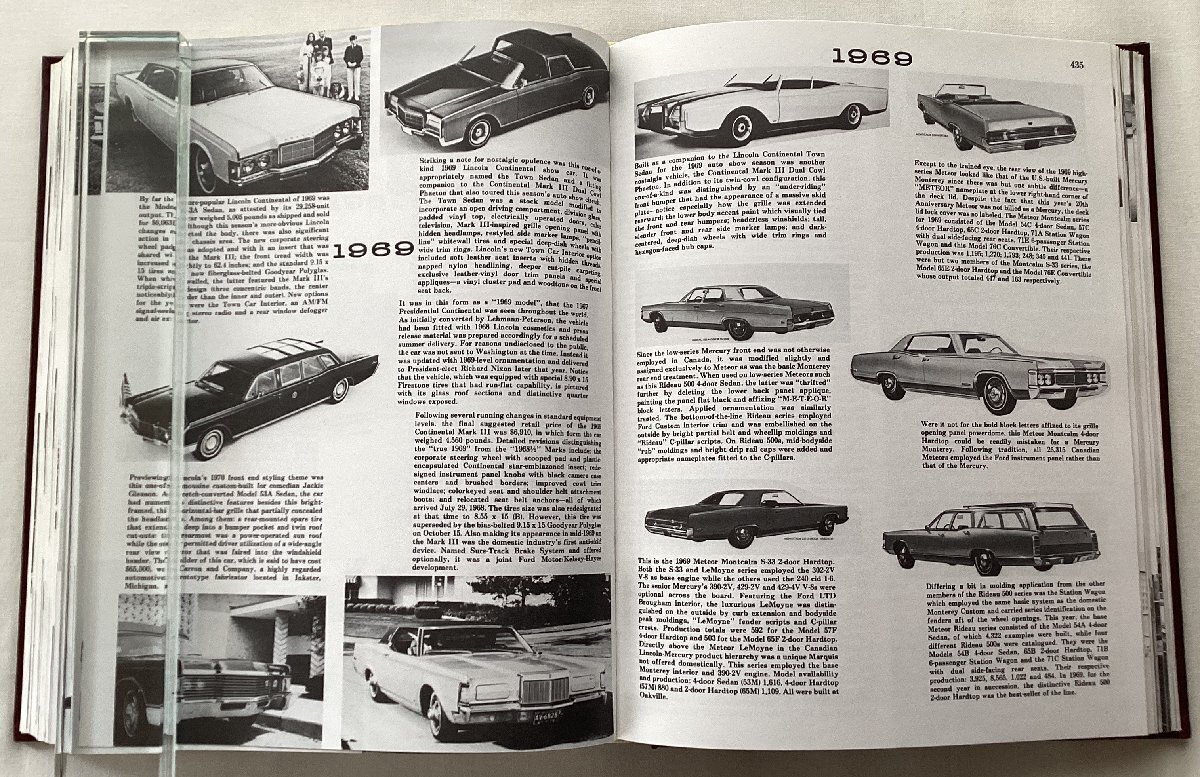 ★[A13021・特価洋書 THE CARS OF LINCOLN MERCURY ] CRESTLINE SIRIES. ★の画像6