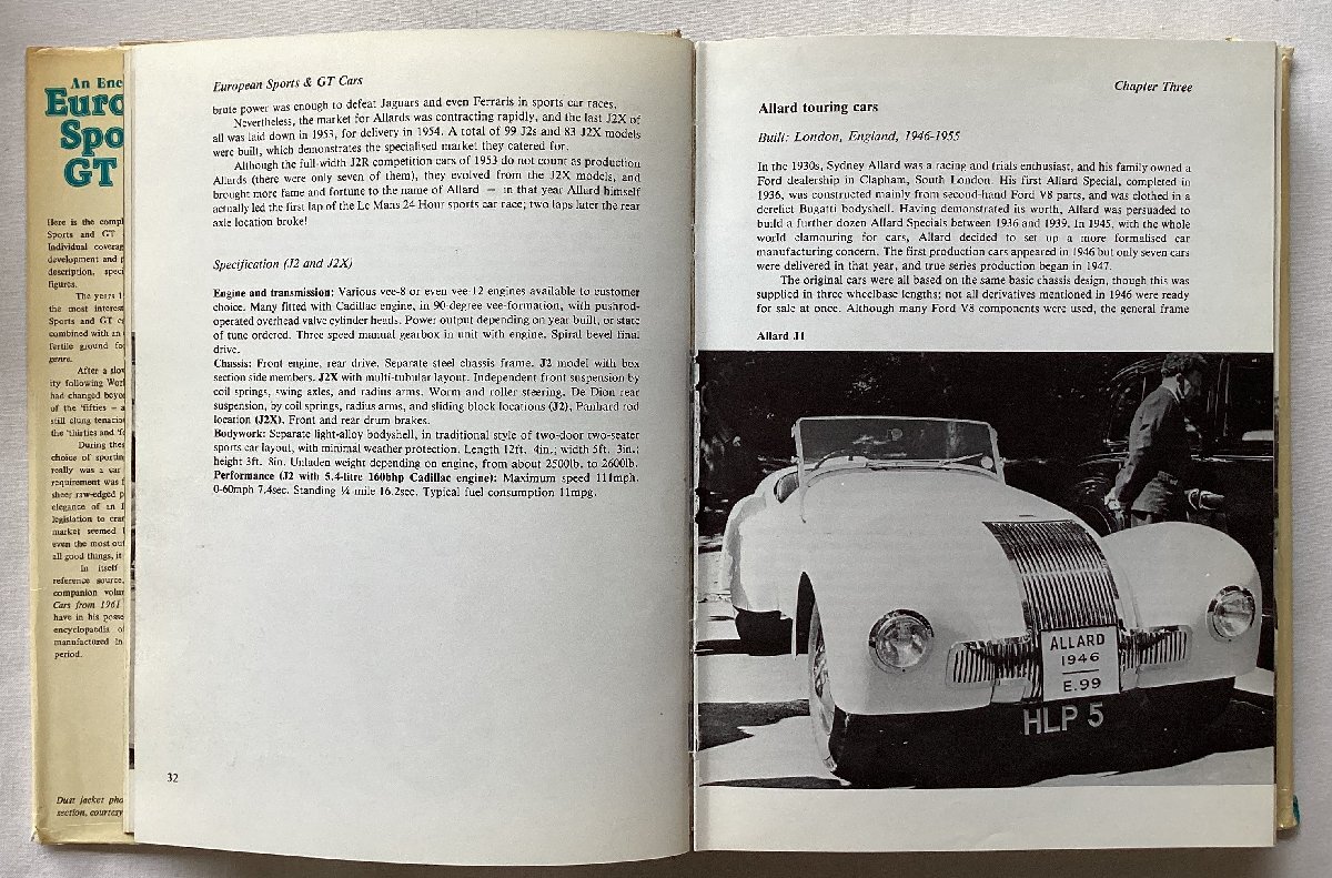 ★[A53054・特価洋書 An Encyclopaedia of European Sports & GT Cars 1945 to 1960. ] ★の画像8
