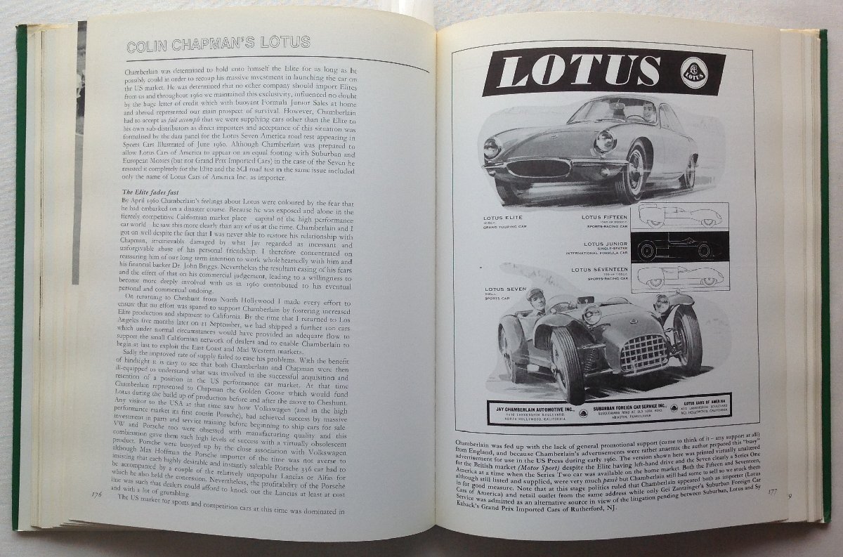 ★[A53069・特価洋書 COLIN CHAPMAN'S LOTUS ] The early years, the Elite and origins of the Elan. ★の画像8