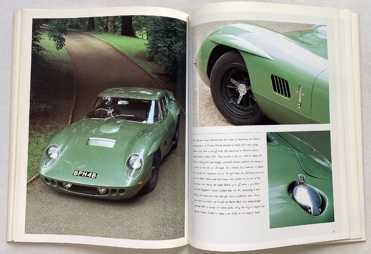 ★[A60217・特価洋書 AC HERITAGE ] 90 YEARS, FROM THE THREE WHEELER TO THE COBRA. ★の画像3