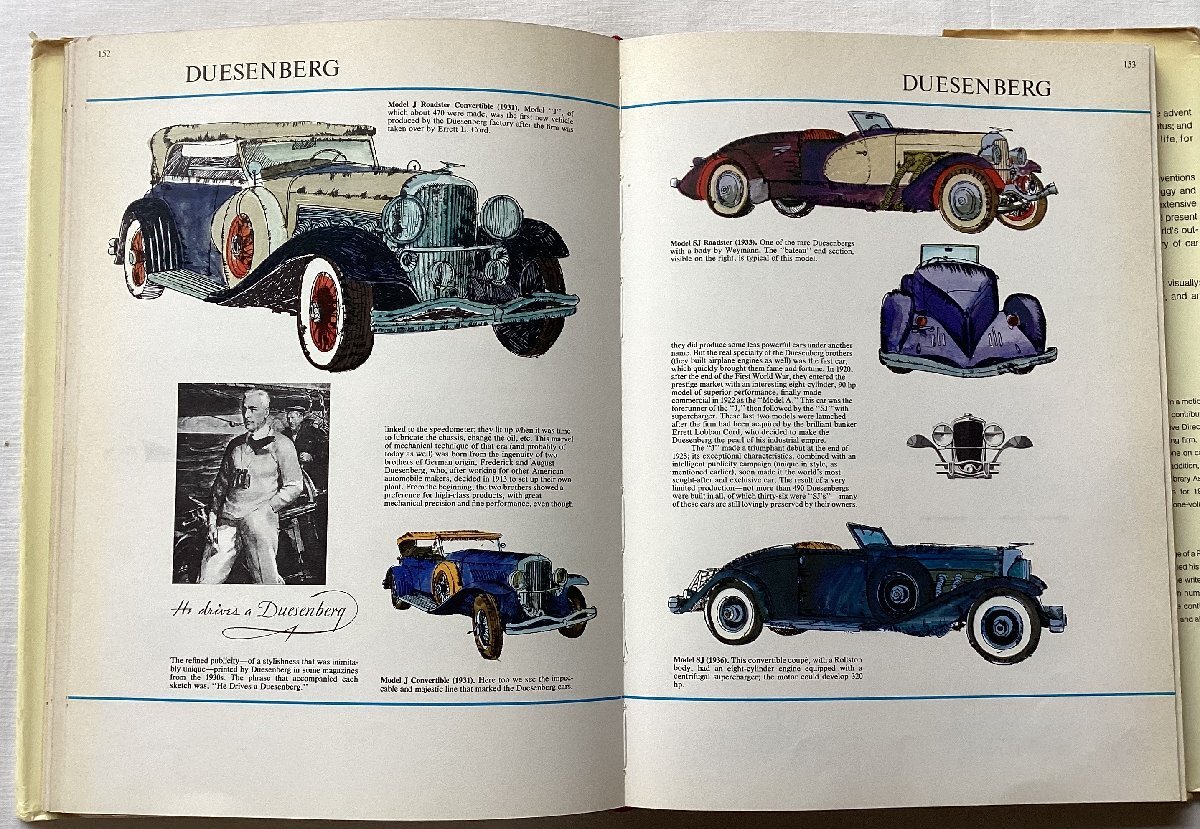 ★[A53052・特価洋書 the automobile An illustrated history with technical details of 1.000 models ]★の画像6