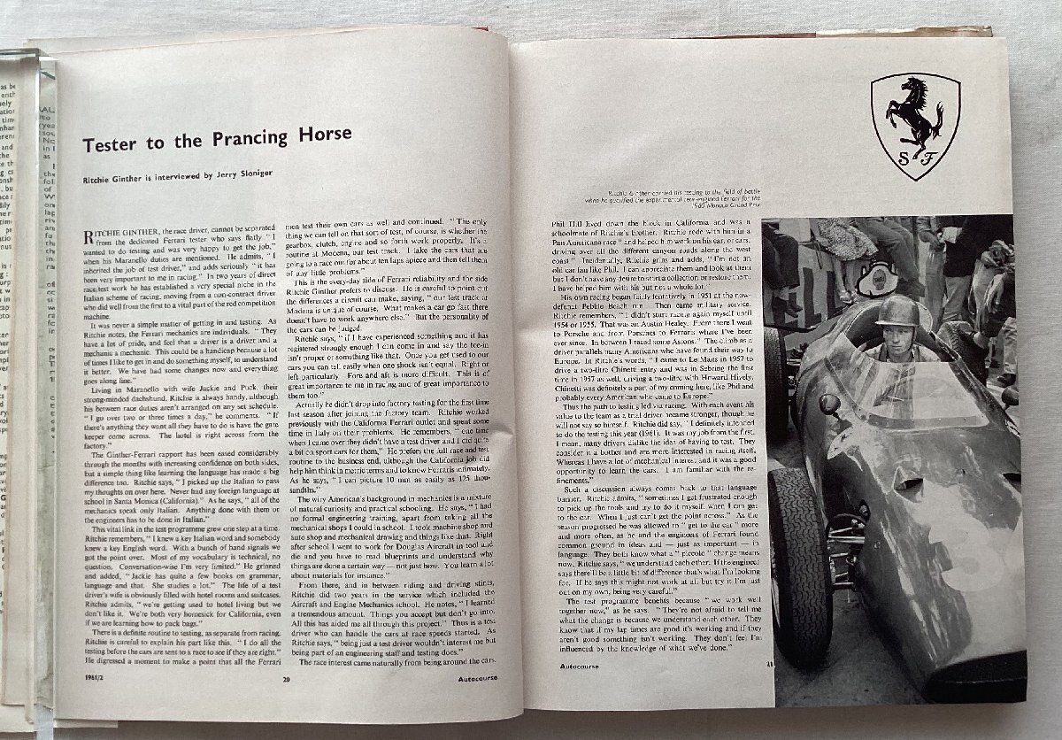 ★[A53031・特価洋書 Autocourse 1961/62 ] Review of International Motor Sport. ★の画像5