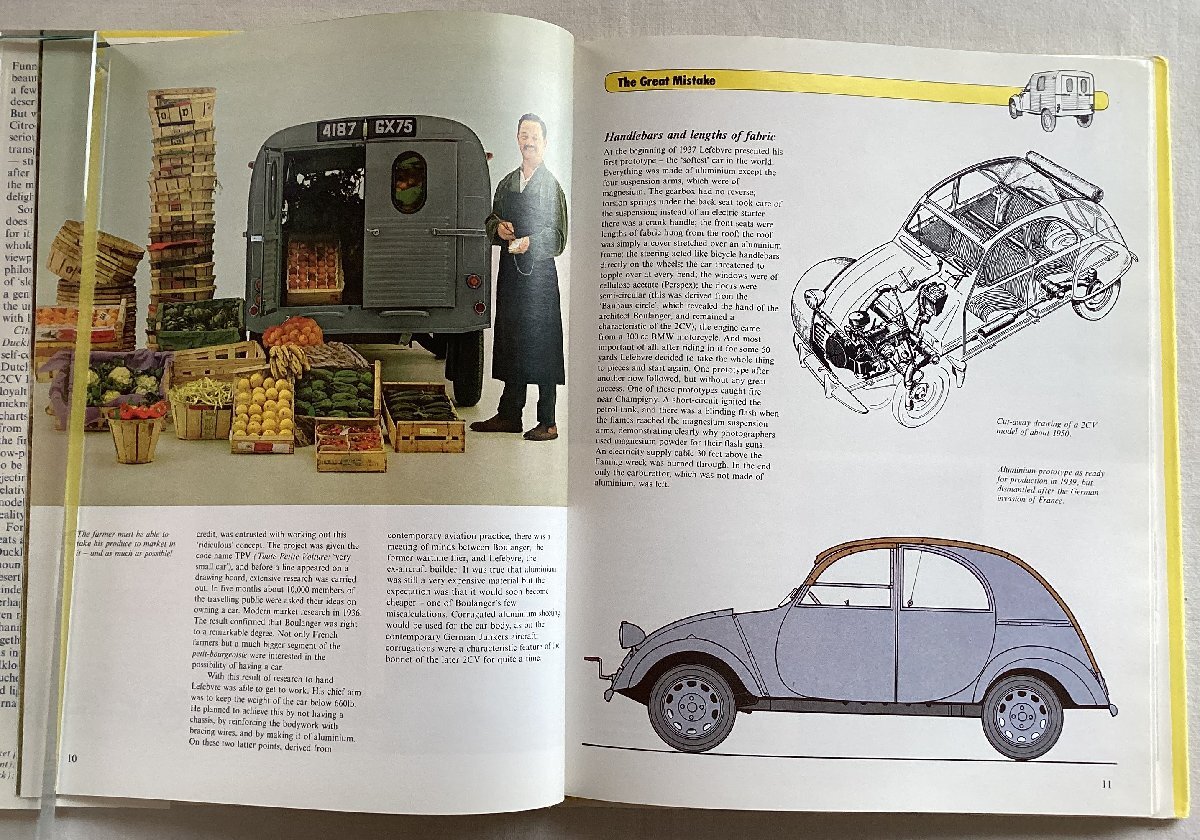 ★[A61431・特価洋書 CITROEN 2CV ] THE UGLY DUCKLING ?. シトロエン 2CV。★の画像2