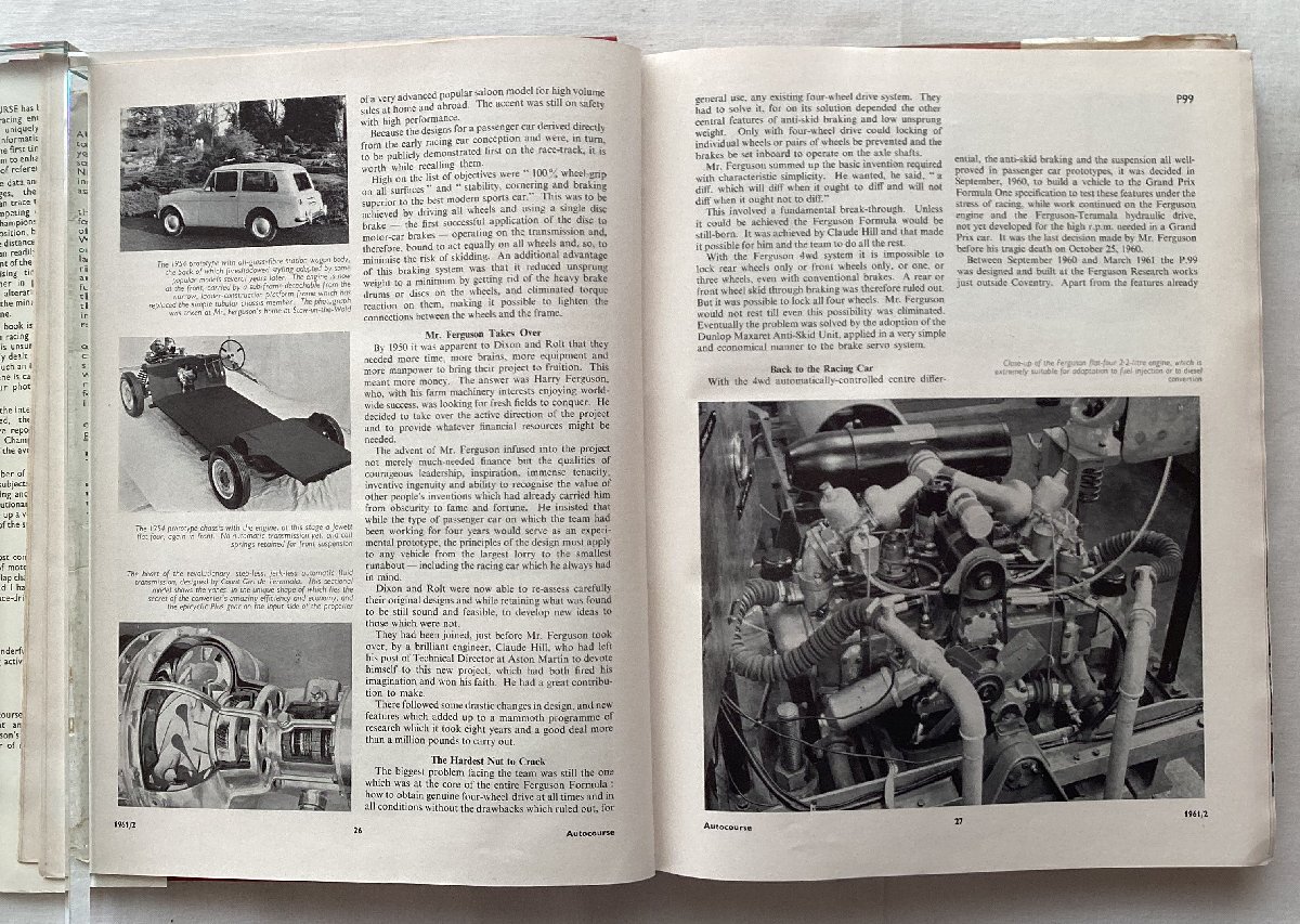 ★[A53031・特価洋書 Autocourse 1961/62 ] Review of International Motor Sport. ★の画像6