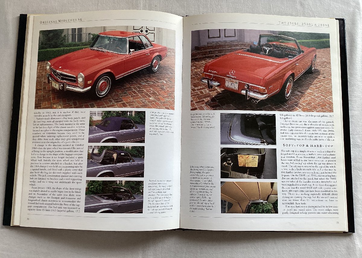 ★[A61433・特価洋書 ORIGINAL MERCEDES SL ] メルセデス・ベンツ 300SL, 190SL, 230/250/280SL.★の画像7