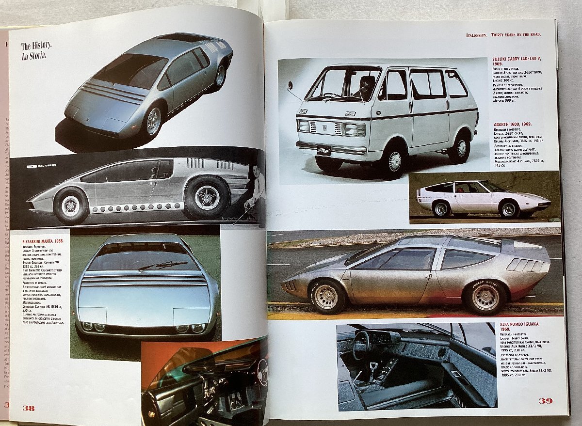 ★[A13025・特価洋書 ITALDESIGN THIRTY YEARS ON THE ROAD ] イタルデザイン。★の画像2