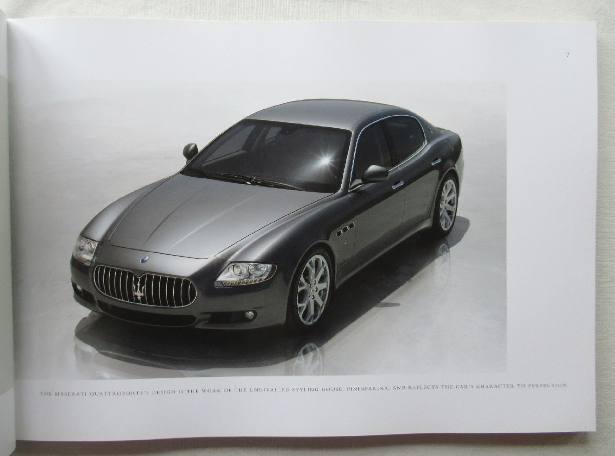 ★[A62269・マセラティ クアトロポルテ カタログ ] MASERATI QUATTROPORTE, QUATTROPORTE S。 ★の画像1