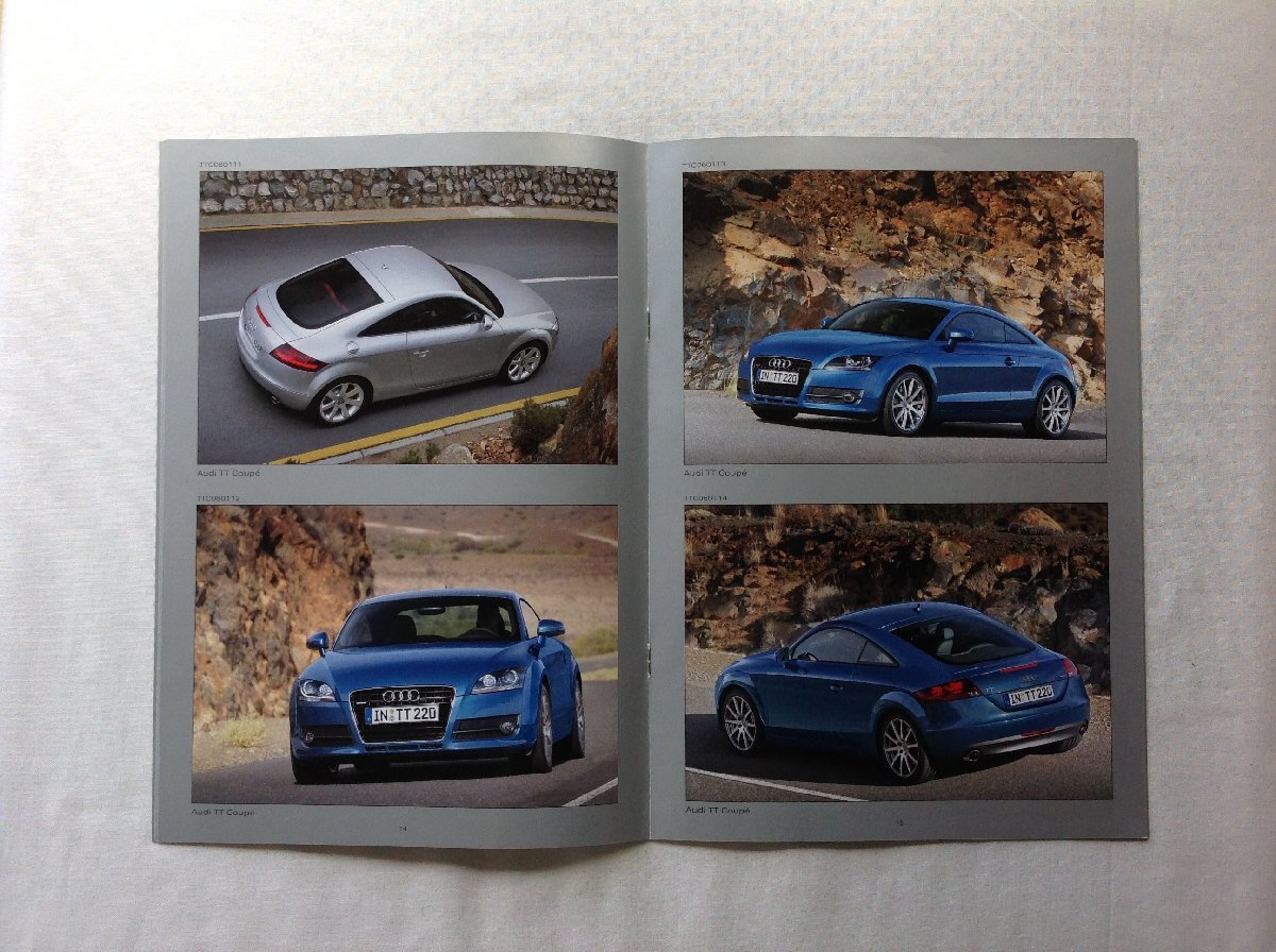 ★[A60135・アウディ TT クーペ プレスインフォメーション] Audi TT Coupe 。専用ケース入り、DVD付き。2006年６月★の画像5
