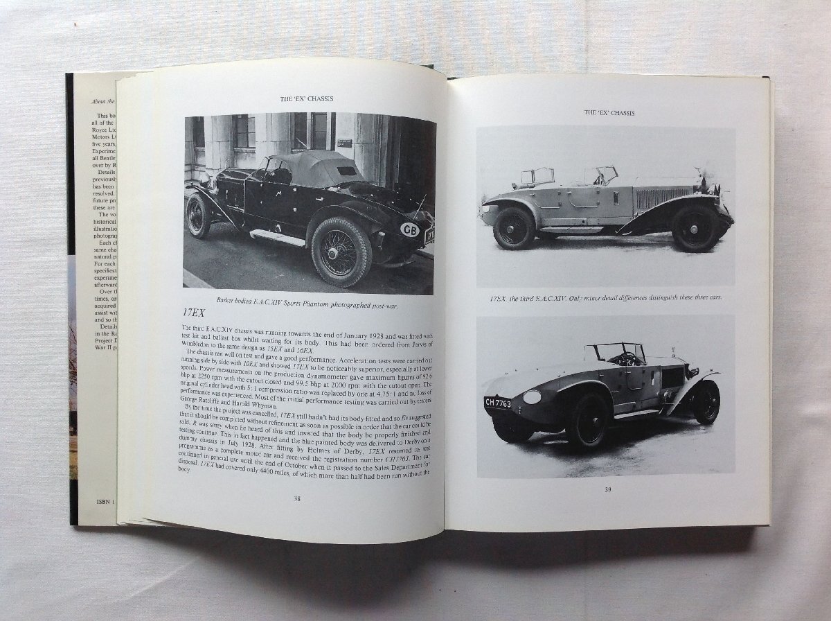 ★[A43009・特価洋書 ROLLS-ROYCE AND BENTLEY Experimental Cars] ロールス・ロイス、ベントレーの試作車。★_画像6