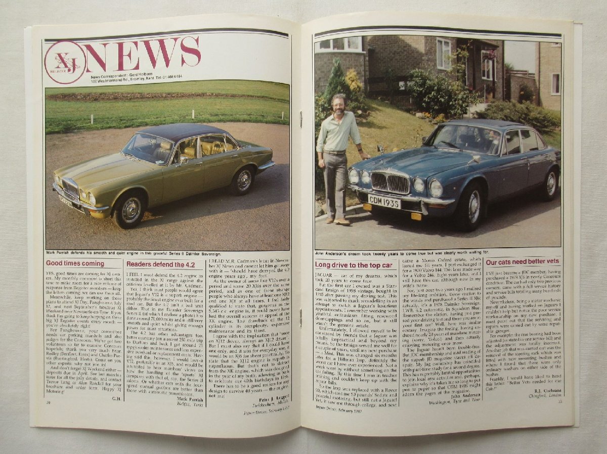 ★[A53014・JAGUAR DRIVER 8冊セット ] 英国ジャガー・ドライバーズクラブ会報。OFFICIAL JOURNAL OF THE JAGUAR DRIVERS CLUB.★の画像7