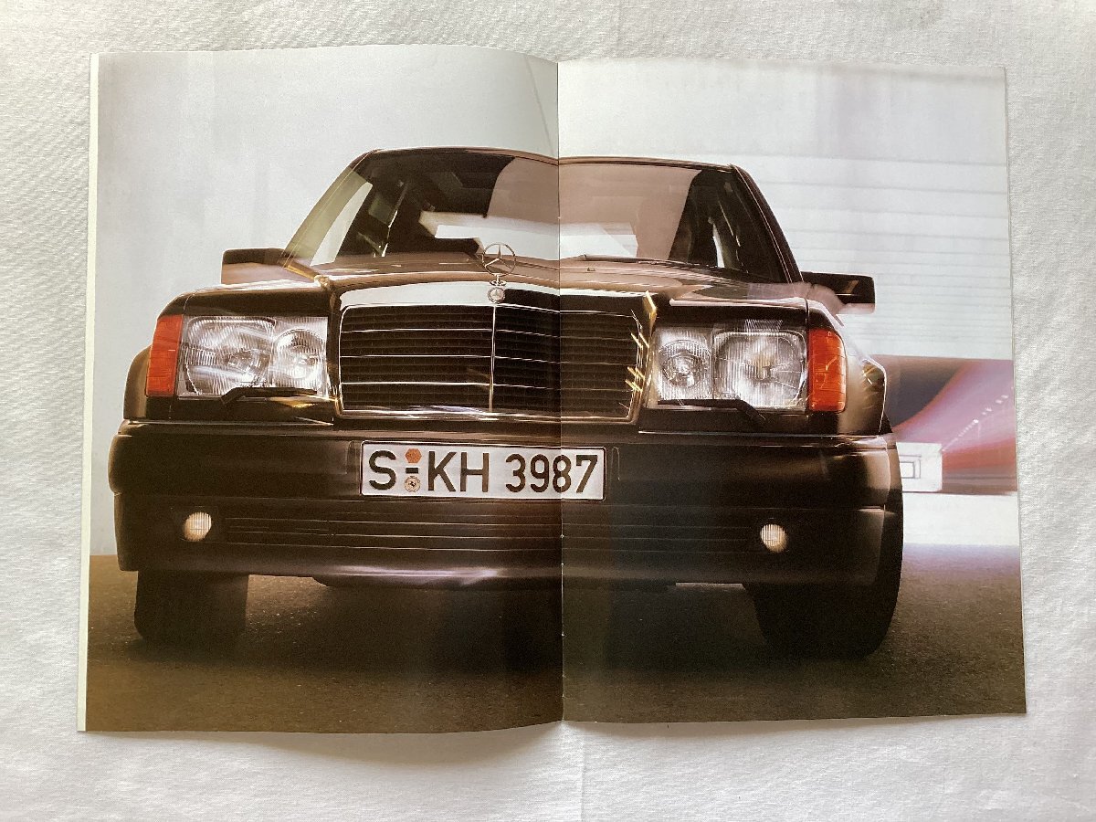 *[A62054* Mercedes * Benz 500E catalog ] The Mercedes-Benz 500E. FIRE AND SILK. *