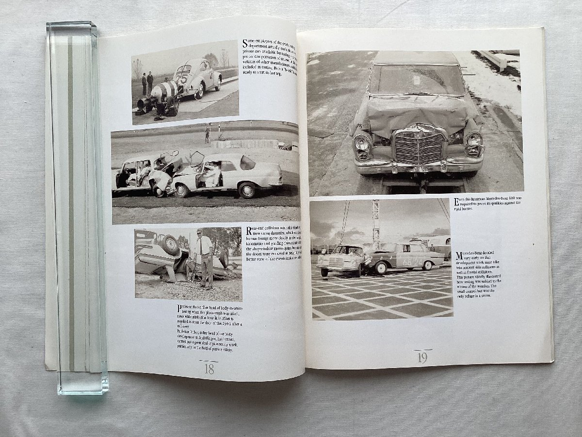 ★[A60069・メルセデス・ベンツ 衝突実験の30年、受動的安全性の50年 ] 30Years of Accident Testing, 50 Years of Passive Safety 。★_画像4