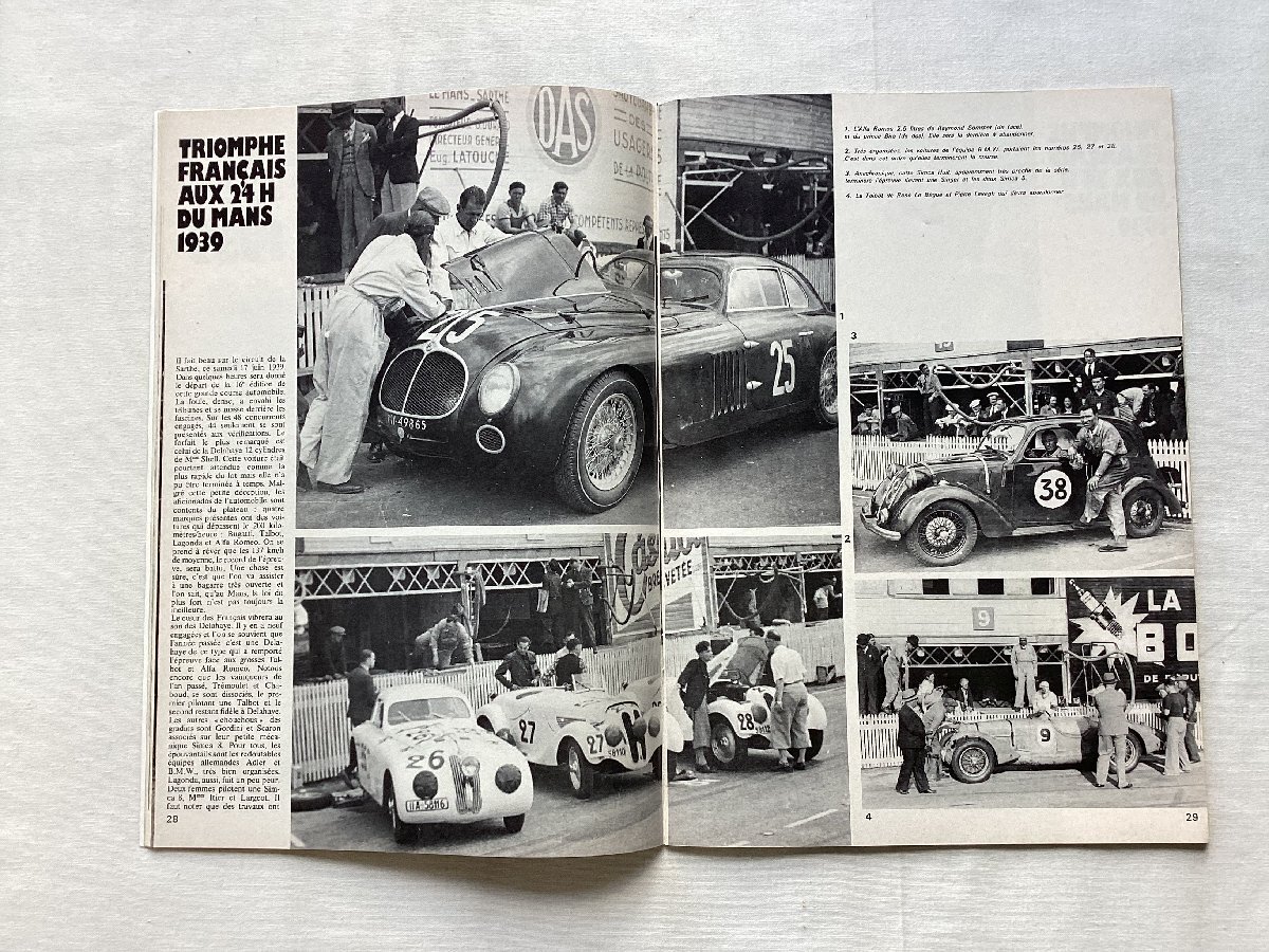 *[A60123* special collection :BUGATTI LE MANS 1939, Sandford ] Bugatti victory. Pierre *vei long.L\'ENTHOUSIASTE magazine No.15*
