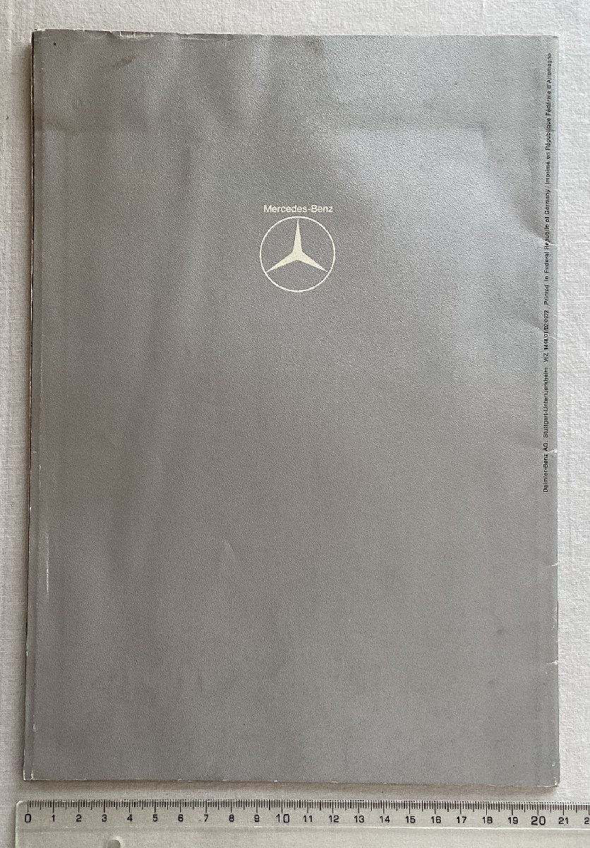 ★[A62018・メルセデス・ベンツ 250 C, 280 C, 280 CE 当時ものカタログ ] MERCEDES-BENZ. ★_画像10