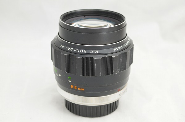 ★美品★ミノルタ MINOLTA MC ROKKOR-PF 85mm F1.7 人気の単焦点/#2953の画像7