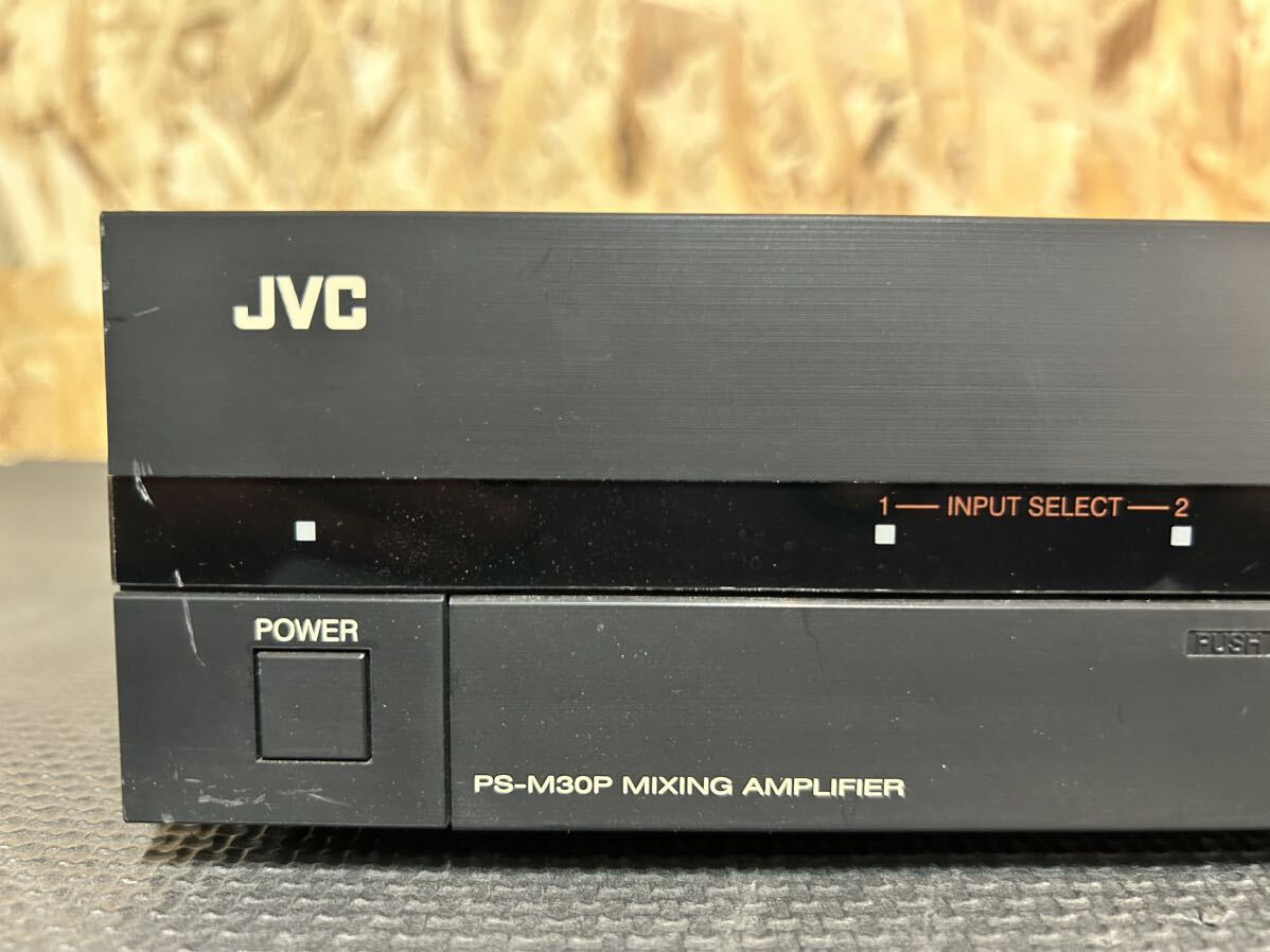 JVC ケンウッド PS-M30P MIXING AMPLIFIER オーディオ機器 音響機器 マニア コレクション 品 KENWOOD 小型アンプ_画像2