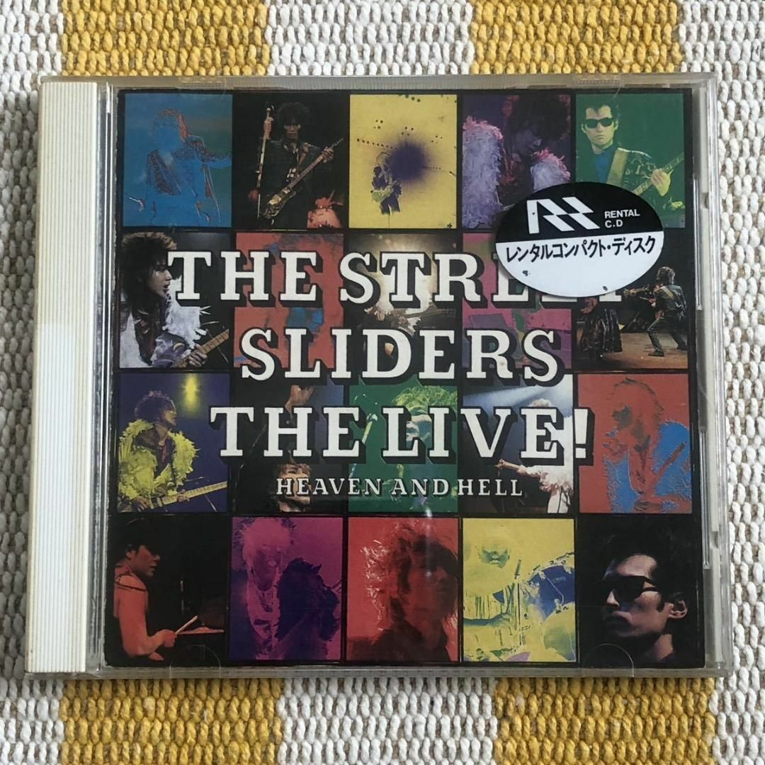 送料無料 ザ ストリートスライダース THE LIVE! HEAVEN AND HELL CD