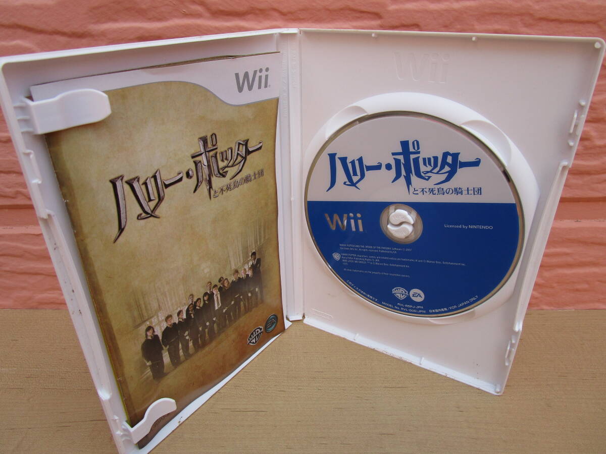 Wiiソフト ハリーポッターと不死鳥の騎士団 中古 汚れありの画像5