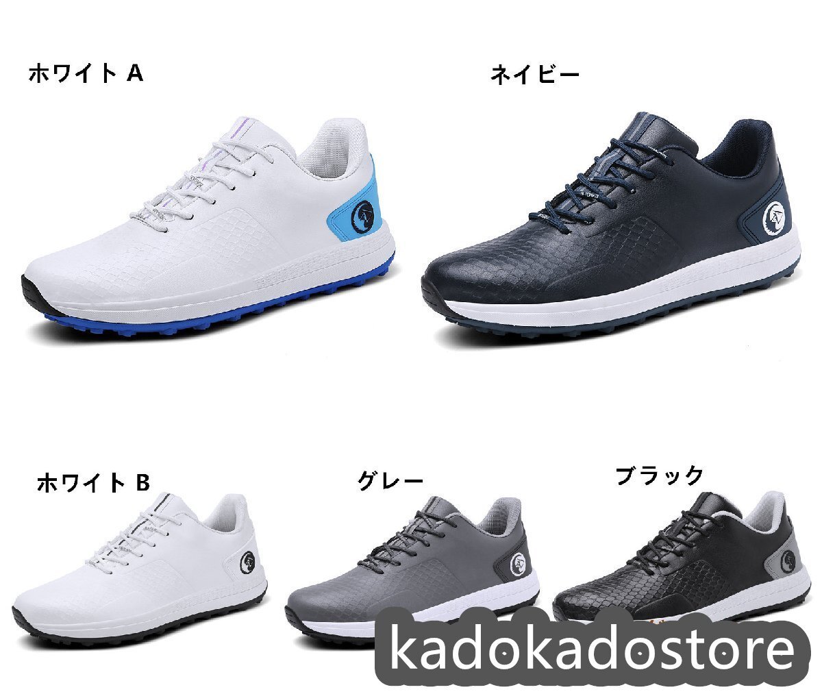  новый товар распродажа туфли для гольфа спортивные туфли мужской спорт обувь Деннис спортивная обувь прогулочные туфли легкий водонепроницаемый . скользить выдерживающий . белый B25-28.5