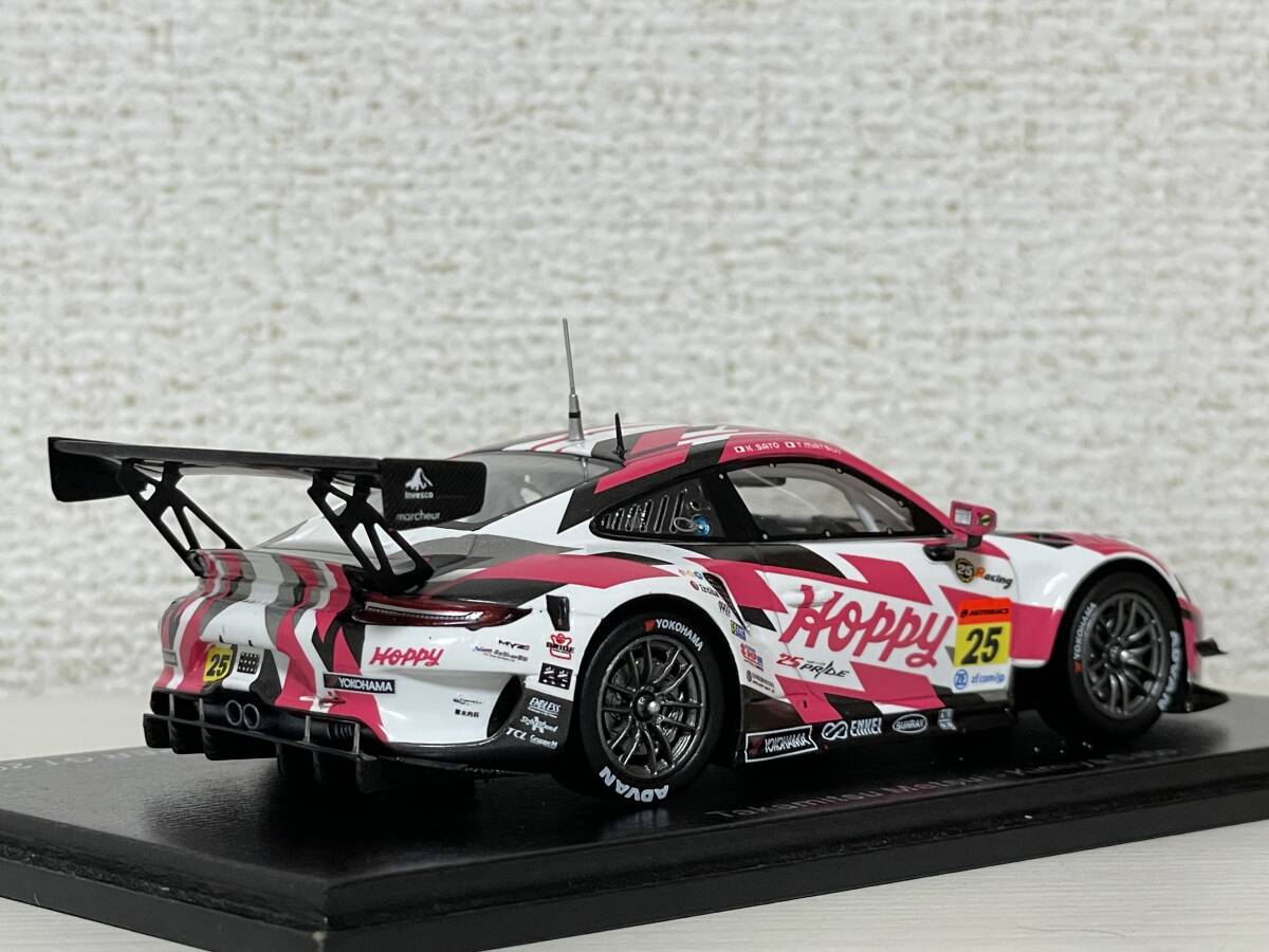 スパーク 1/43 ポルシェ 911 GT3 R HOPPY TEAM TSUCHIYAの画像3