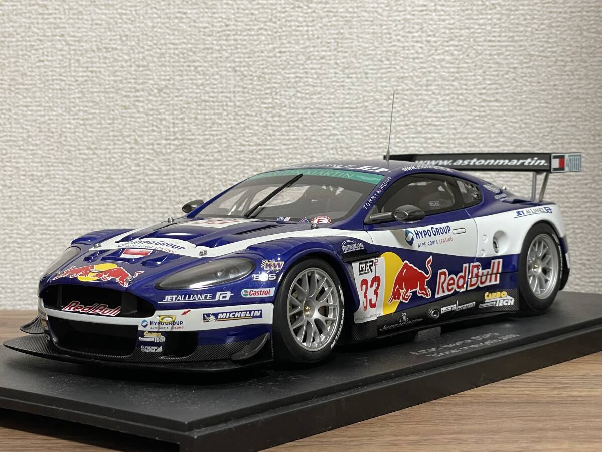 オートアート 1/18 アストンマーチン DBR9 winner of mugello 2006の画像1