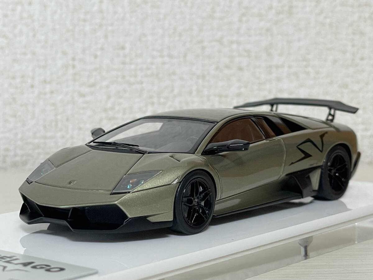 メイクアップ 1/43 ランボルギーニ ムルシエラゴ LP670-4 SV_画像1