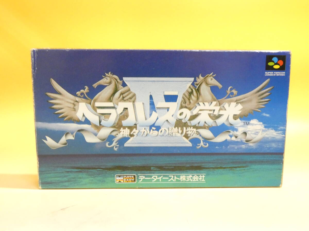 【中古】任天堂 スーパーファミコン SFC ソフト ヘラクレスの栄光4 神々からの贈り物 難あり【ゲーム】J2 S1250の画像1