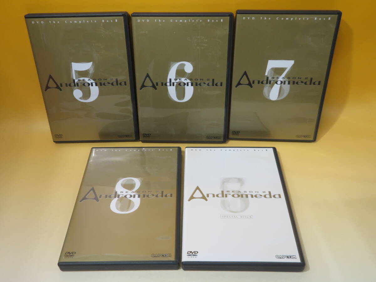 【中古】Andromeda　アンドロメダ　シーズン2　DVDコンプリートBOXⅠ・Ⅱ　全2点セット　10枚組　ブックレット付き　B5 A1112_画像6