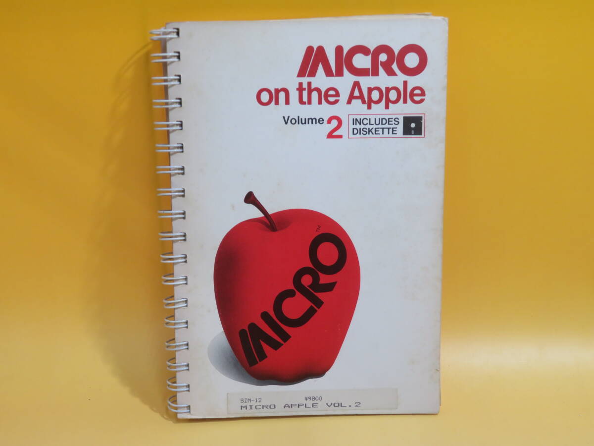 【中古】洋書　MICRO on the Apple　Vol.2　1981年　Ford Cavallari　MICRO INK　C5 A1207_画像1