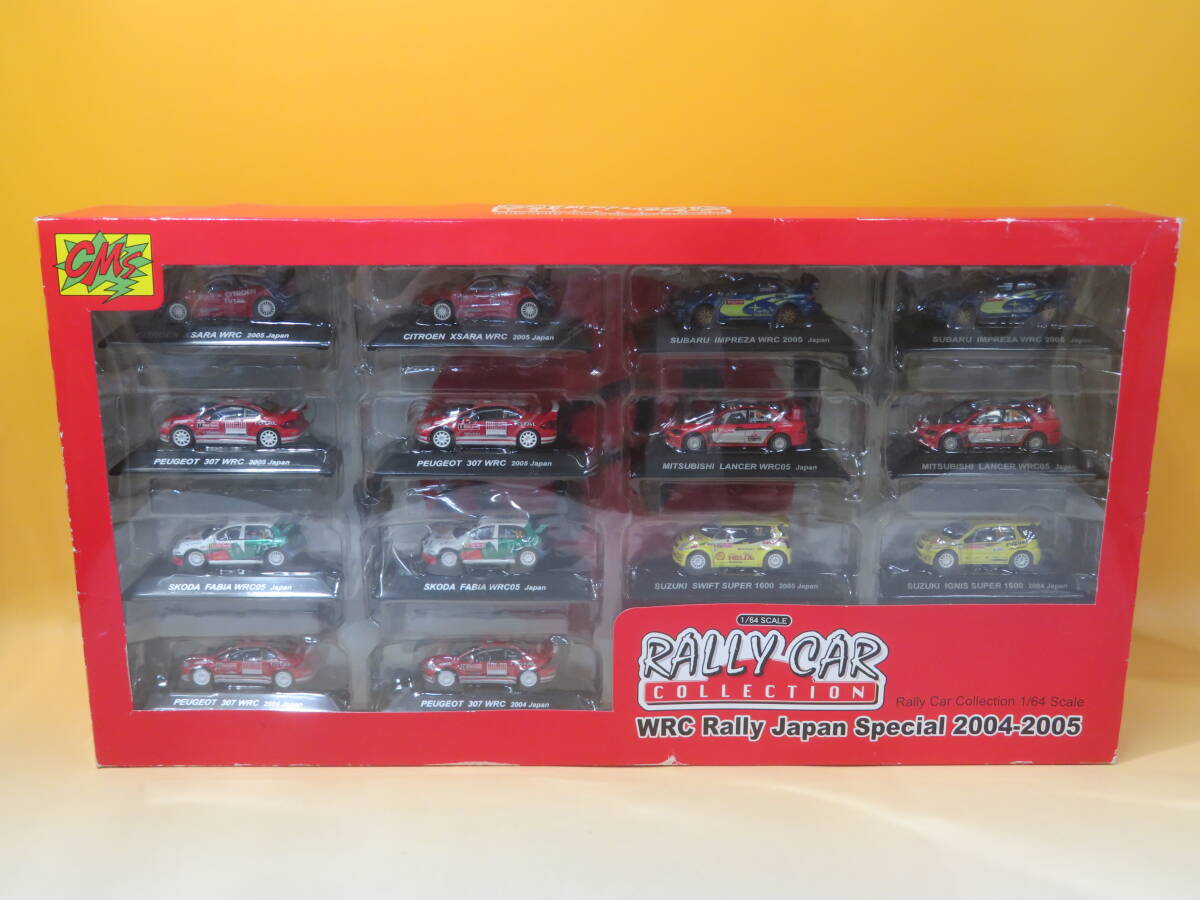 【中古】CM’s 1/64 WRC RALLY CAR COLLECTION WRC Rally Japan Special 2004-2005【ミニカー】J2 T365の画像1