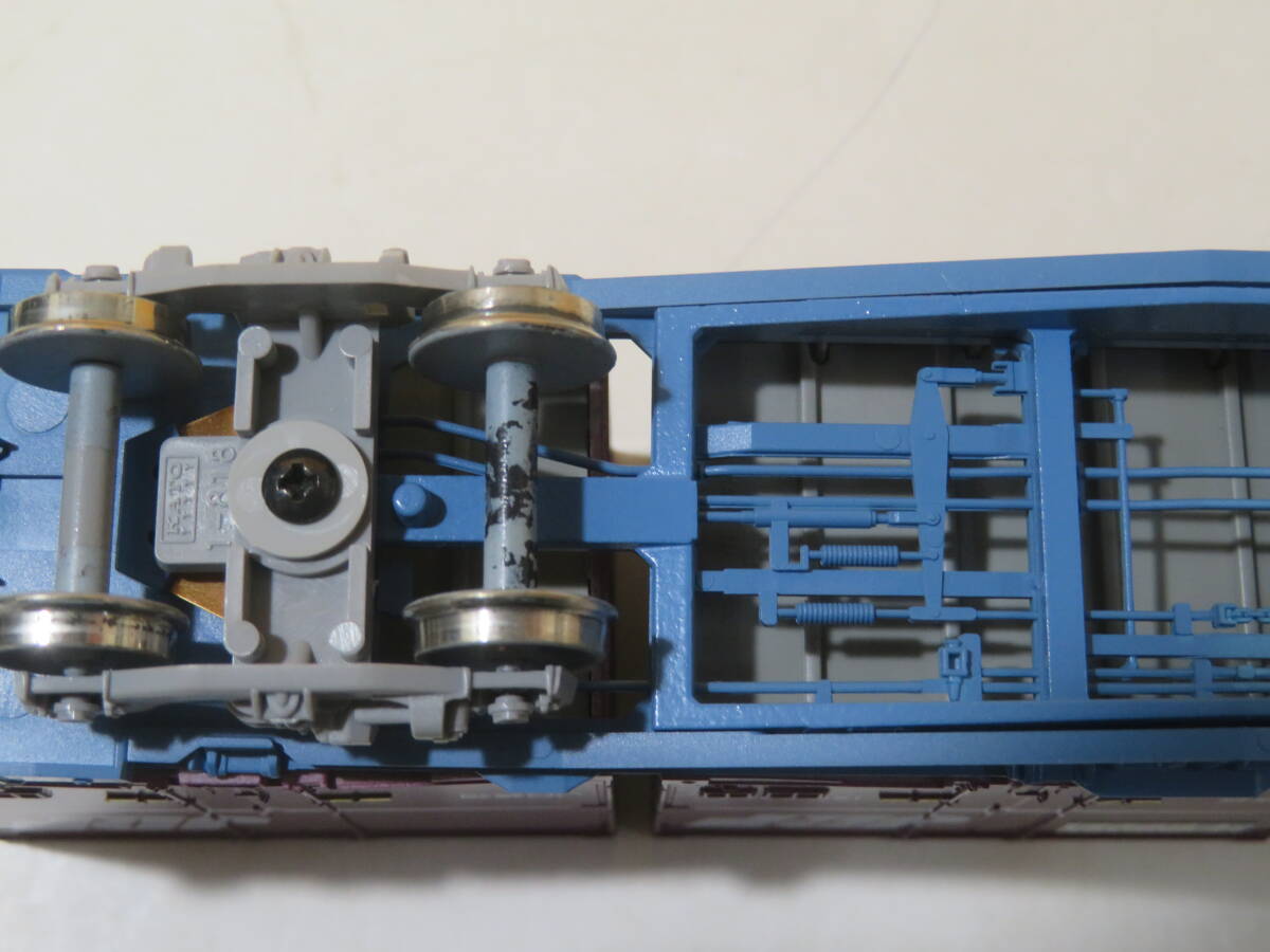 【鉄道模型】HOゲージ KATO 3-512 貨車 コキ104 19Dコンテナ積載 2両セット【中古】J2 T374の画像8