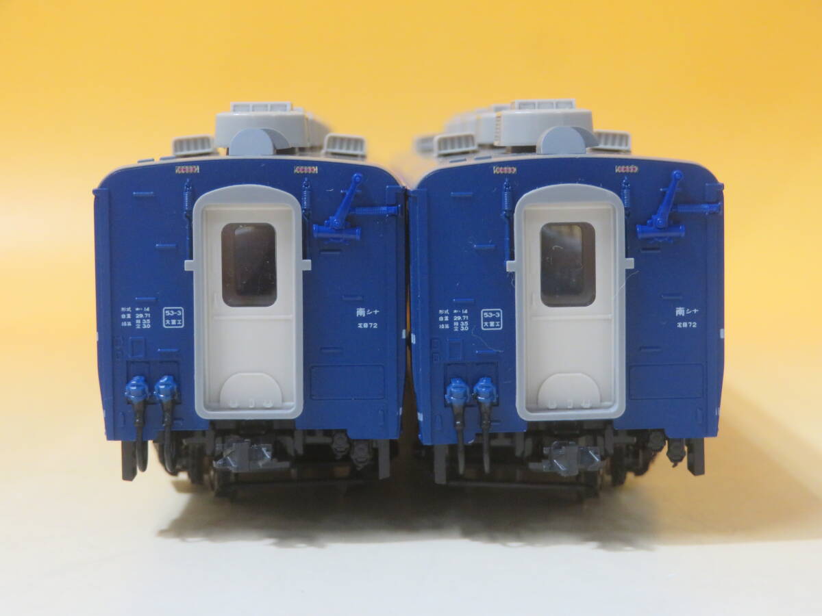 【鉄道模型】HOゲージ　KATO　3-514　14系客車　オハ14　2両セット【中古】J2 T375_画像7
