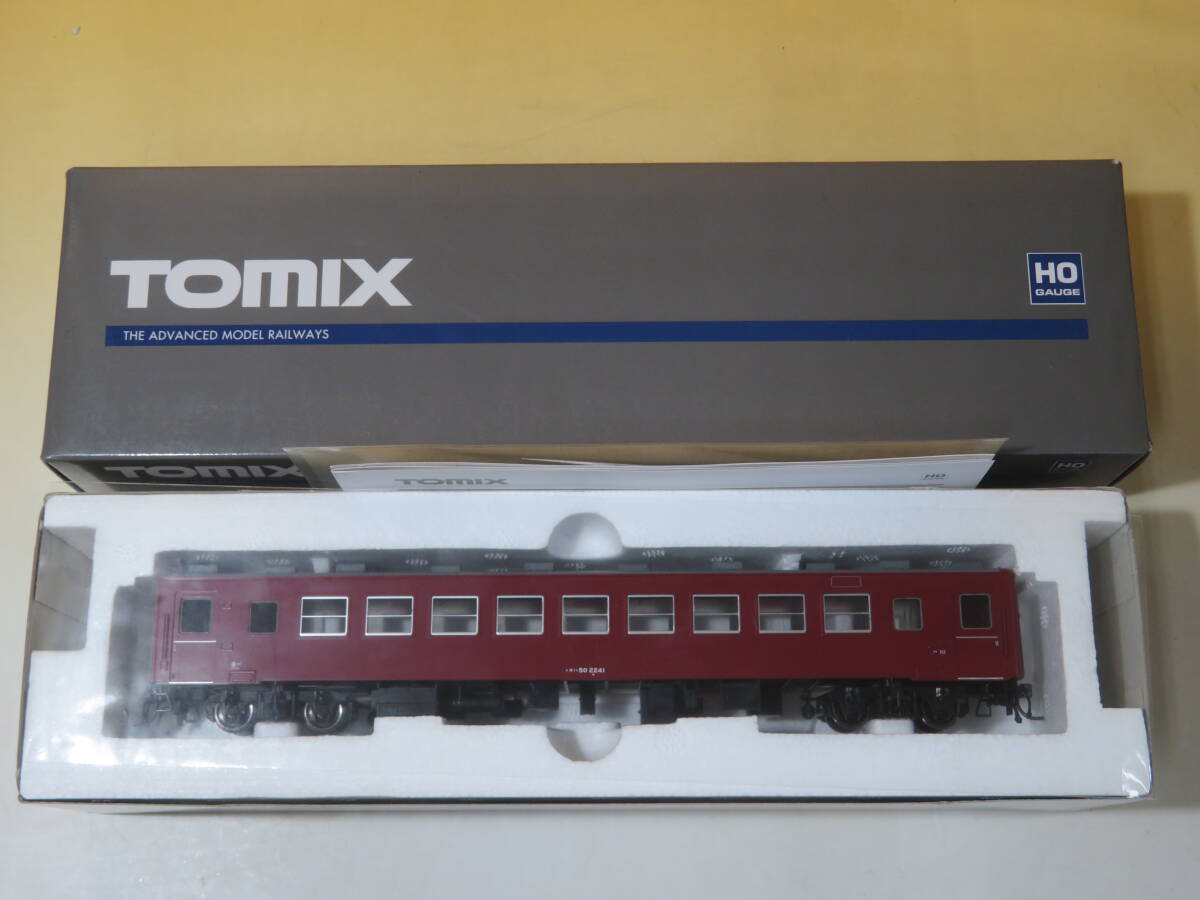 【鉄道模型】HOゲージ Tomix 582 国鉄客車 オハ50形【中古】J2 T383の画像1