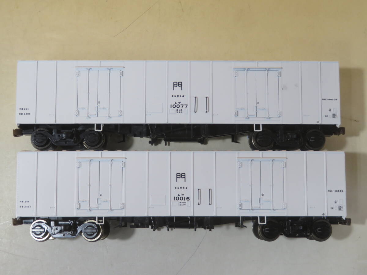 【鉄道模型】HOゲージ Aclassアクラス トラムウェイ GH-002S 貨車 日本国有鉄道 レサ10000 2両セット【中古】J2 T393の画像2