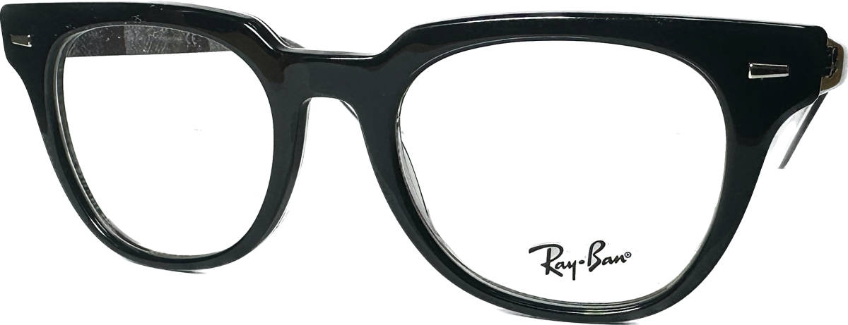 処分価格 Ray-Ban レイバン 正規新品 黒 メガネ パント 純正ケース・クロス付き RB 5377 米国ブランドの画像2