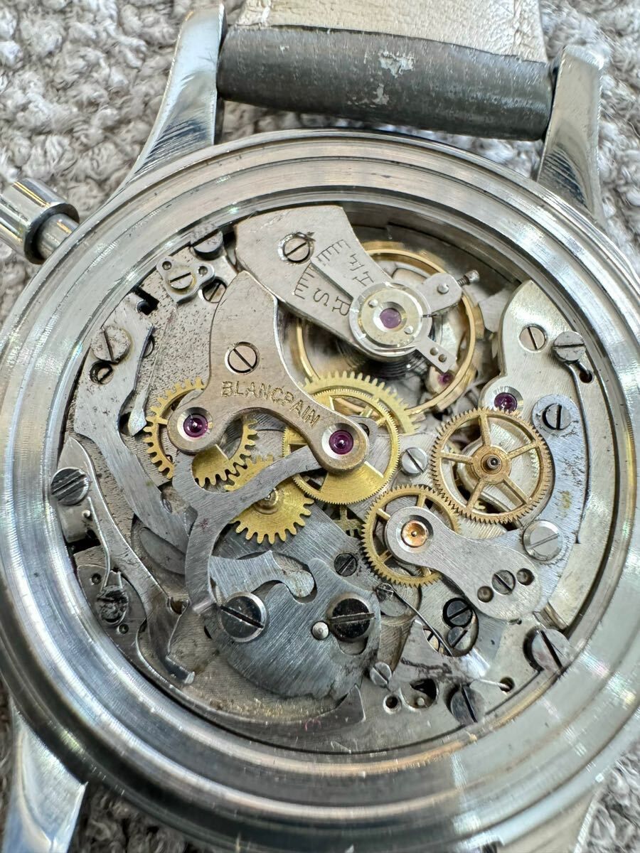 ブランパン BLANCPAIN エアコマンド ロノグラフ 腕時計 メンズ 中古の画像8