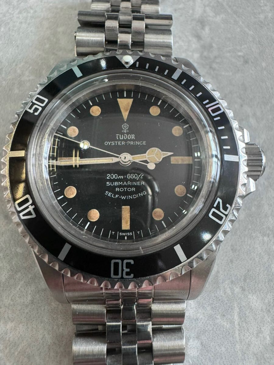 TUDOR チュードル 小薔薇サブref.7016/0 cal.2483 アンティーク時計の画像1