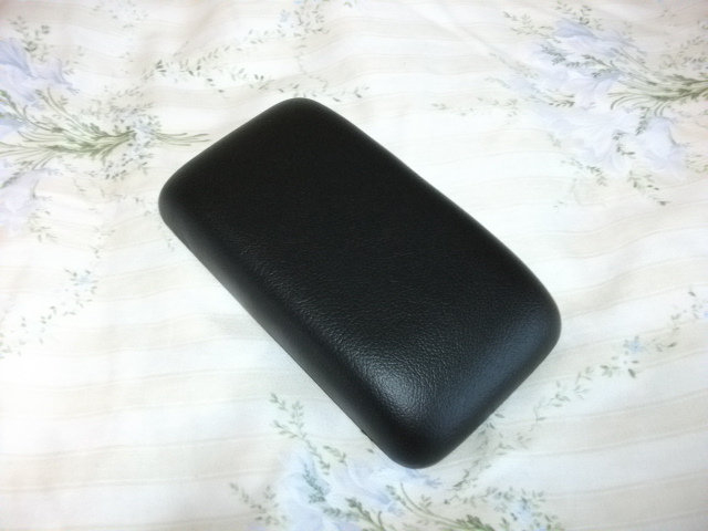 [ free shipping ] Copen armrest PVC leather black original standard center console . corresponding LA400K LA400A