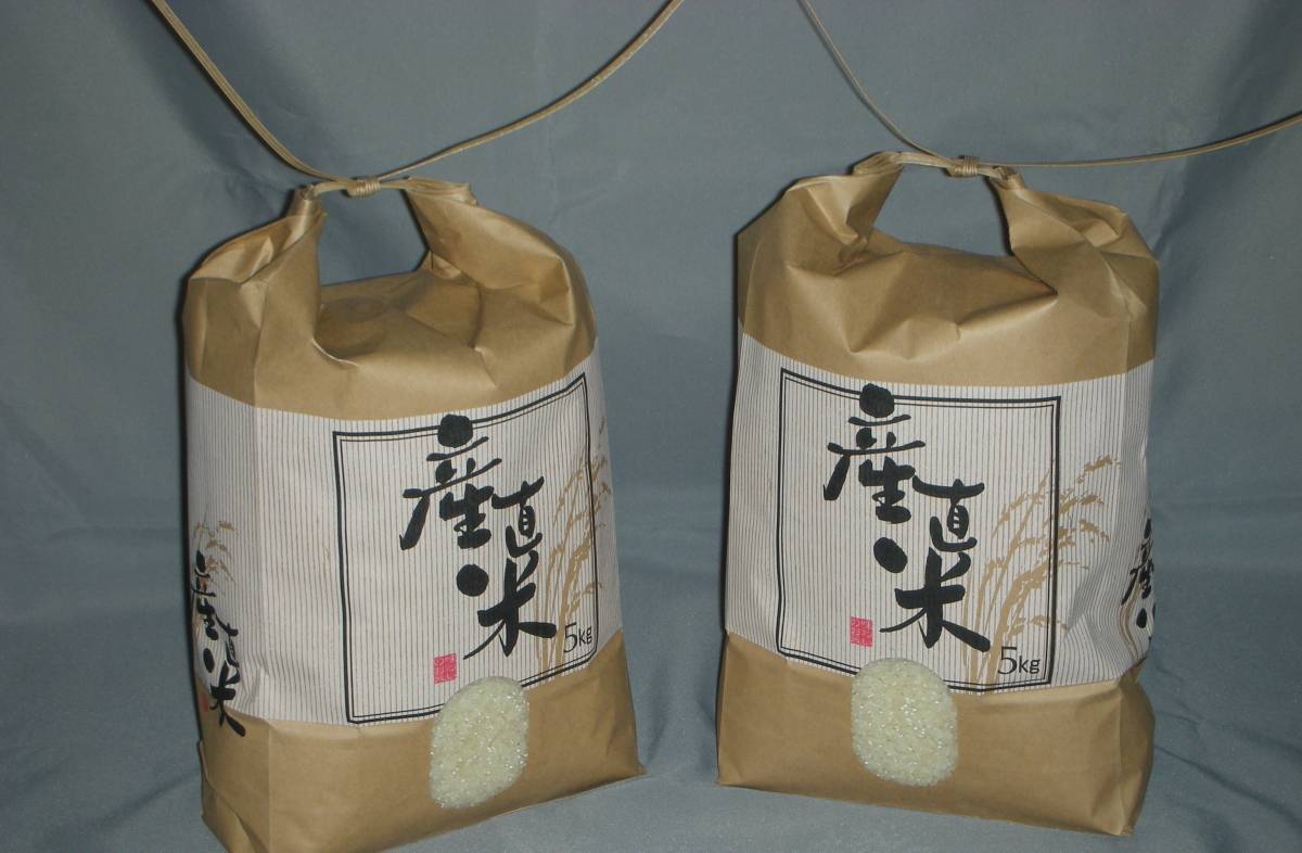 【越乃】令和5年減農薬栽培★新潟コシヒカリ白米１０kg（5㎏2袋）の画像1