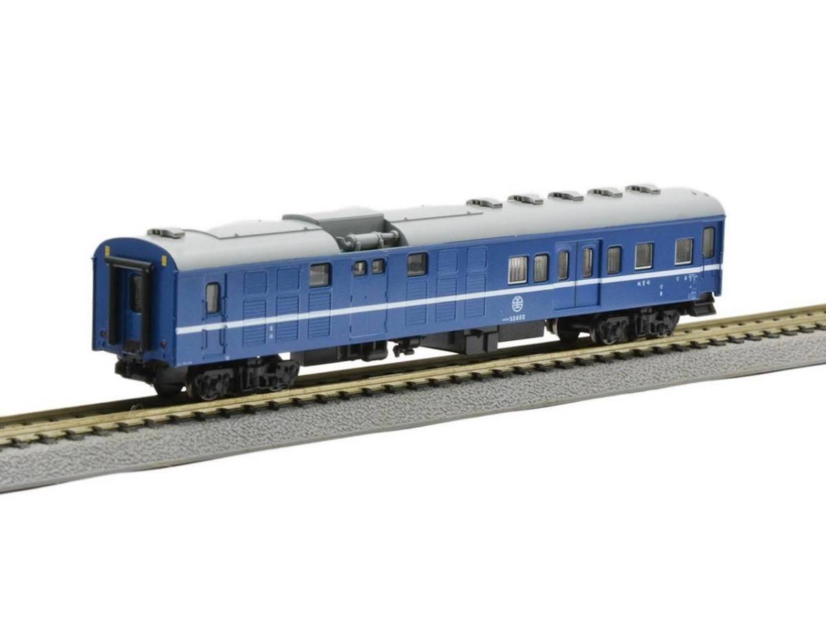  Taiwan railroad model Touch Rail iron main .45PBK32850 power supply luggage car blue NK3512