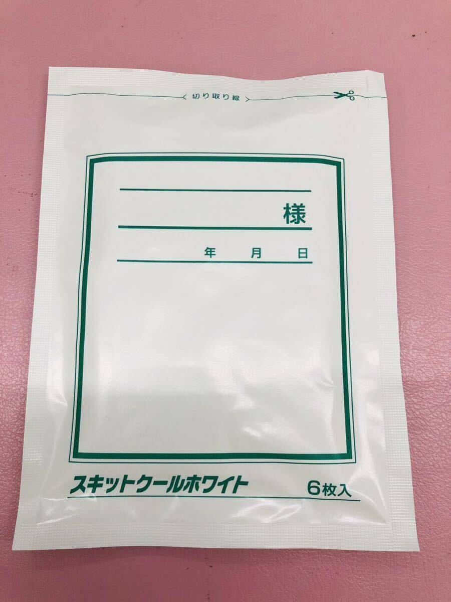 湿布　スキットクールホワイト　6枚入6個36枚　医薬部外品_画像2