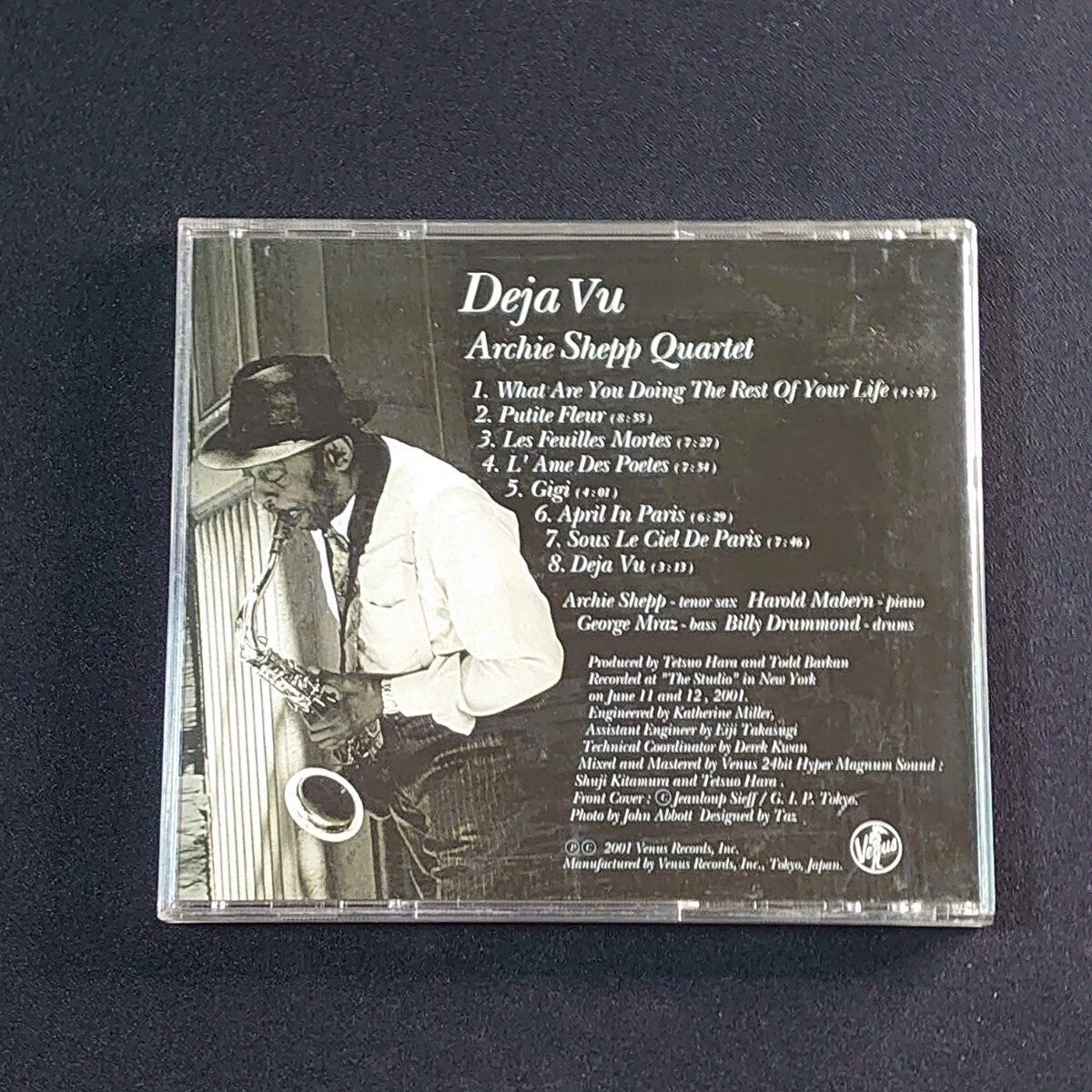 Archie Shepp Quartet『Deja Vu』アーチー・シェップ・カルテット/CD /#YECD1574_画像2
