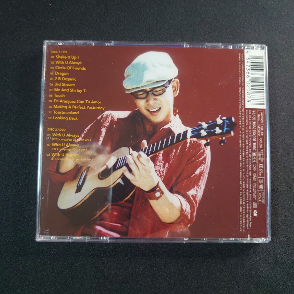 Jake Shimabukuro『Dragon』CD+DVD/ジェイク・シマブクロ/CD /#YECD1616_画像2