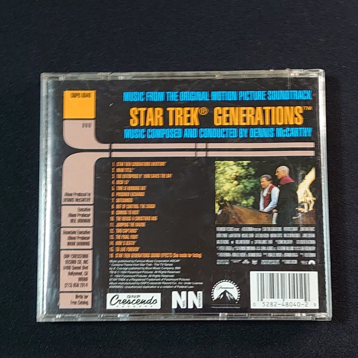 Dennis McCarthy『Star Trek Generations』デニス・マッカーシー/CD/#YECD2125の画像2