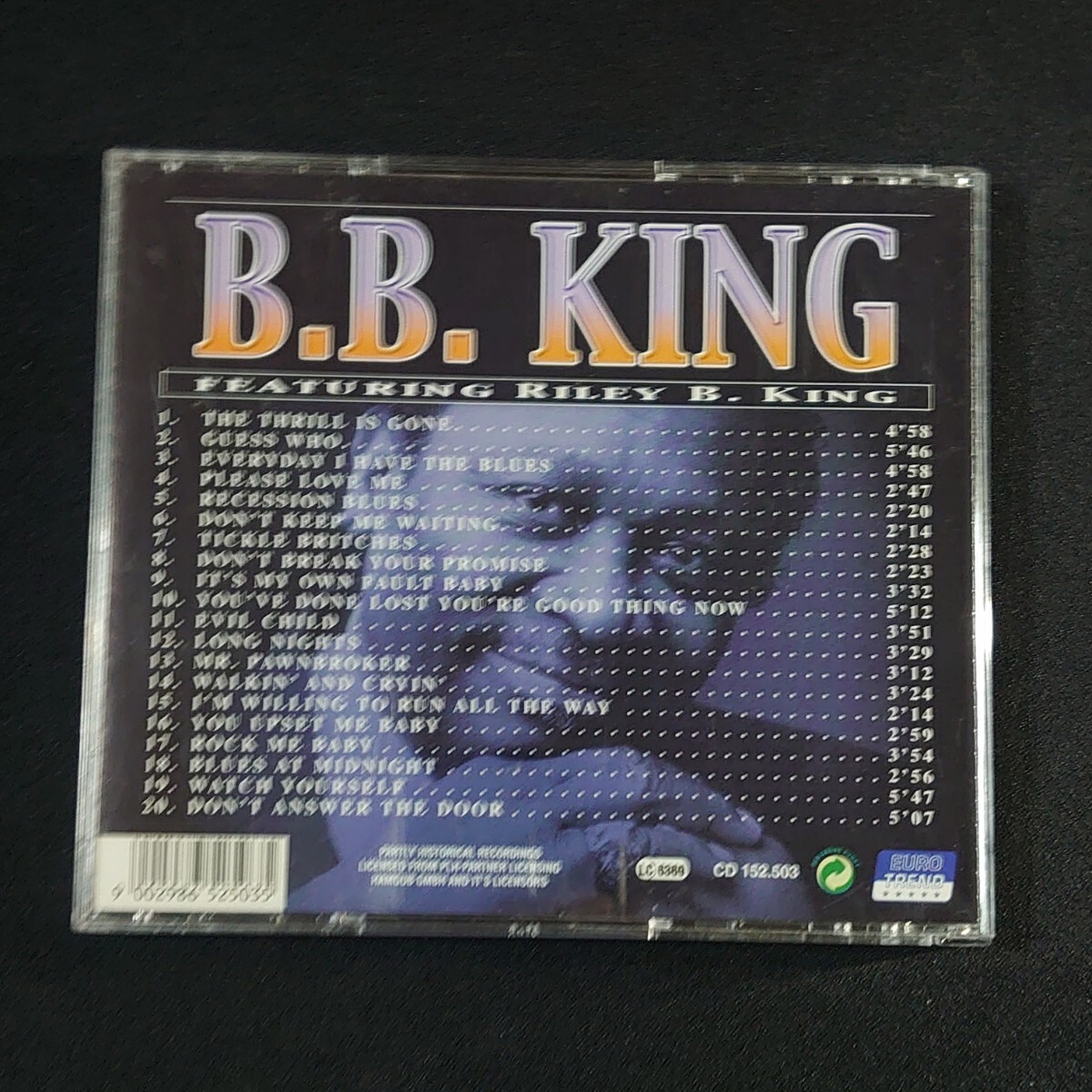 B.B.KING『FEATURING RILEY B. KING』B.B.キング/CD/#YECD2296の画像2